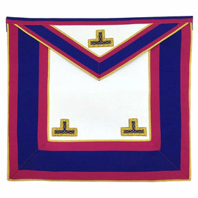 Provincial Mark English Regulation Apron - Pink & Blue - Bricks Masons