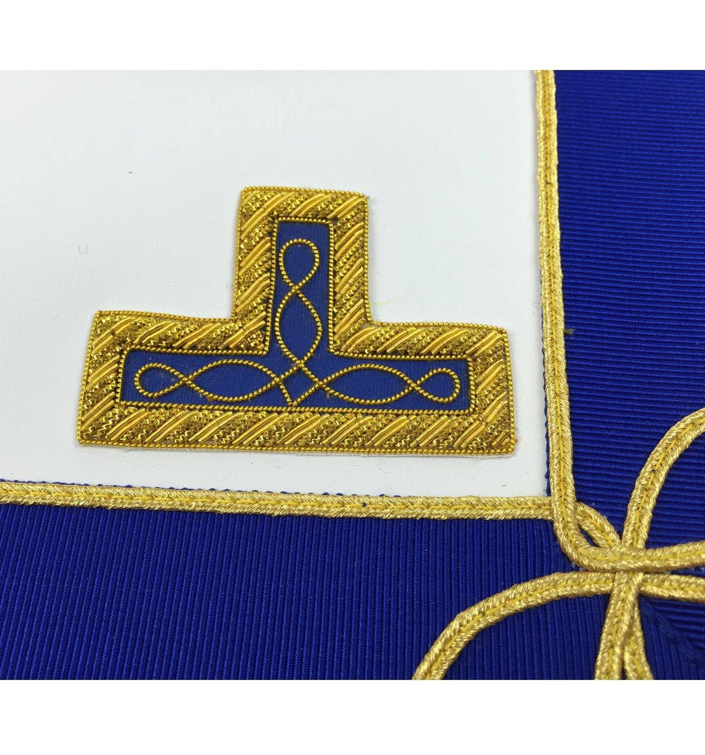 Provincial Officers Craft English Regulation Regalia Set - Apron, Collar, Gloves - Bricks Masons