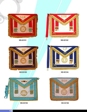 R.A.O.B. Apron - Various Colours - Bricks Masons