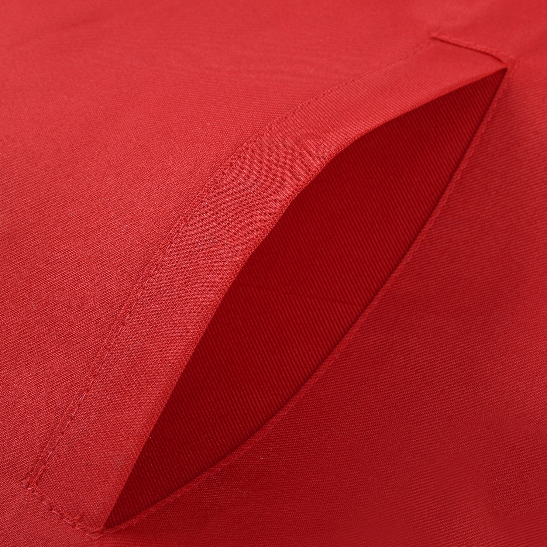 Royal Arch Chapter Apron - Red Velvet With Triple Tau - Bricks Masons