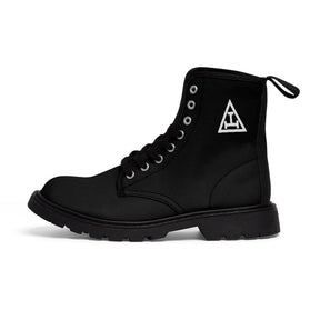 Royal Arch Chapter Boots - Black & White - Bricks Masons