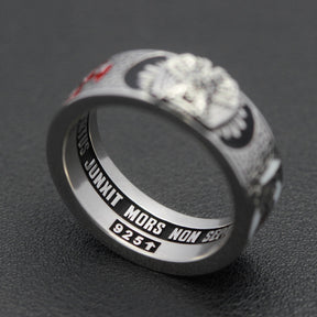 Shriners RING - 925 STERLING SILVER/ 14K REAL GOLD EAGLE - Bricks Masons