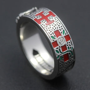 Shriners RING - 925 STERLING SILVER/ 14K REAL GOLD EAGLE - Bricks Masons