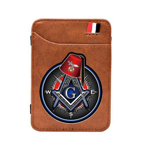 Shriners Wallet - Credit Card Holder - Bricks Masons