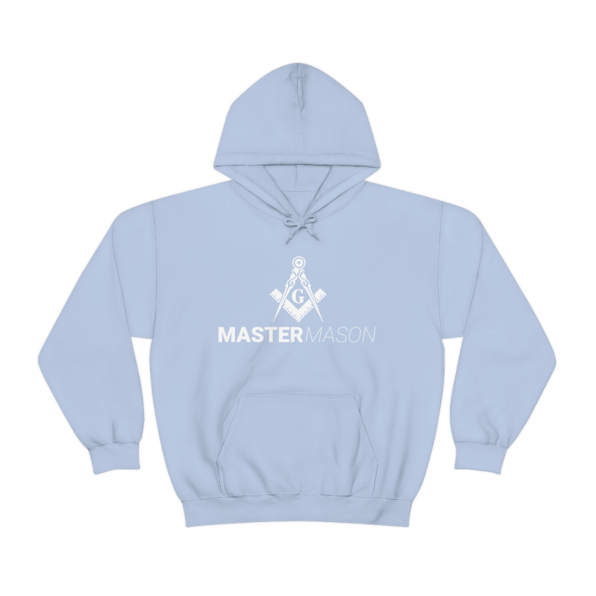 Master Mason Blue Lodge Hoodie - Black Square and Compass G Ugly - Bricks Masons