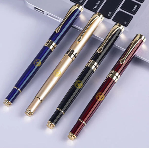 Grand Master Blue Lodge Pen - Various Metal Colors - Bricks Masons