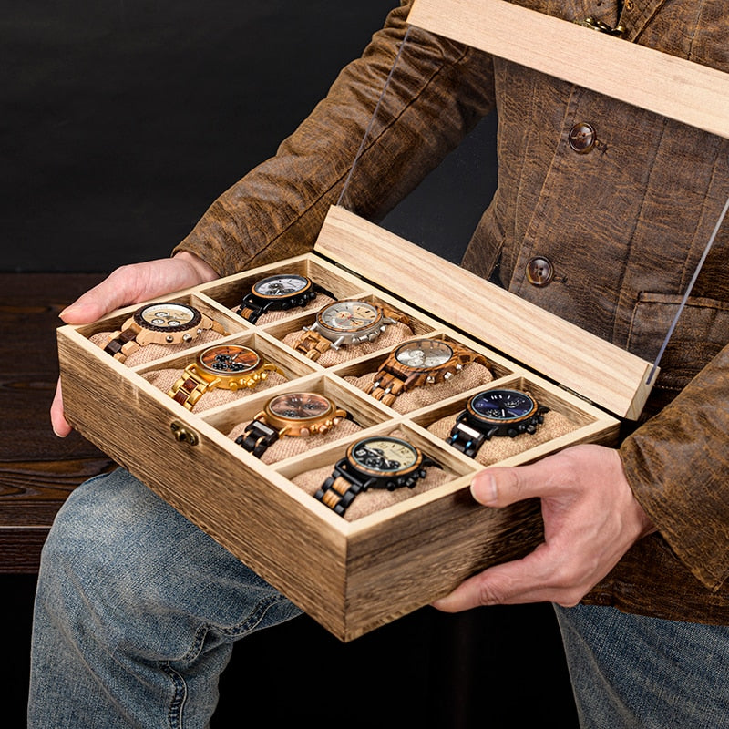 Royal Arch Chapter Watch Case - (8 Slots) - Bricks Masons