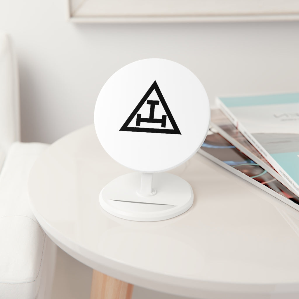 Royal Arch Chapter Wireless Charger - White - Bricks Masons