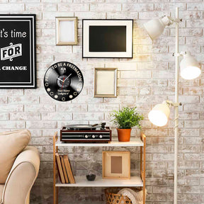 32nd Degree Scottish Rite Clock - Wings Down Vinyl Record - Bricks Masons