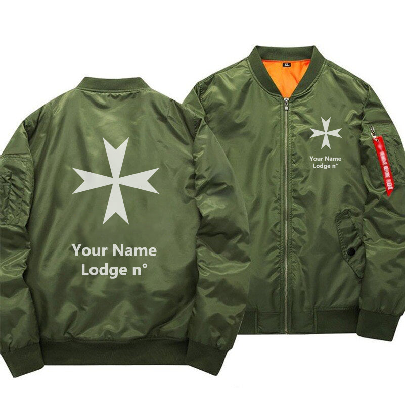 Order Of Malta Commandery Jacket - Various Colors - Bricks Masons