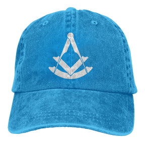 Past Master Blue Lodge Baseball Cap - Various Colors - Bricks Masons