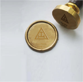 Royal Arch Chapter Wax Seal Stamp - Various Sizes - Bricks Masons