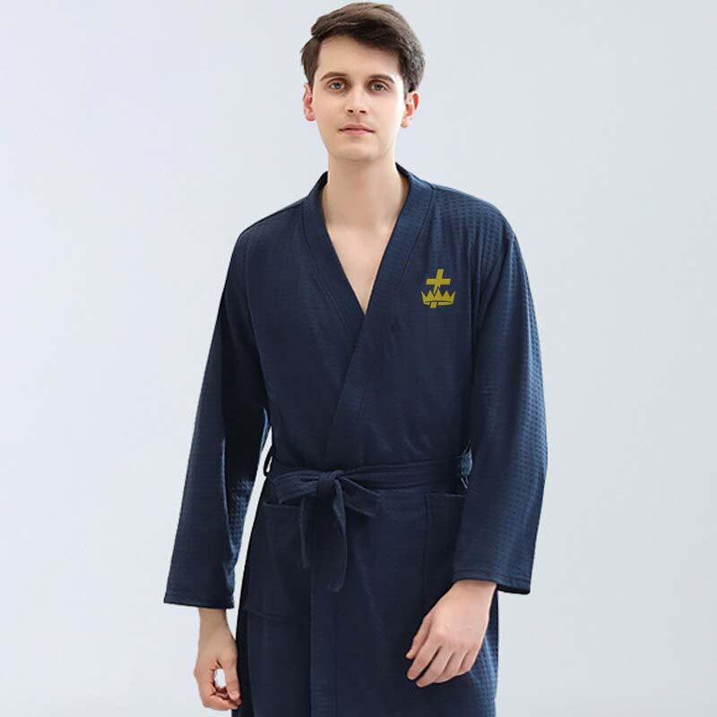 Knights Templar Commandery Bathrobe - Various Colors - Bricks Masons