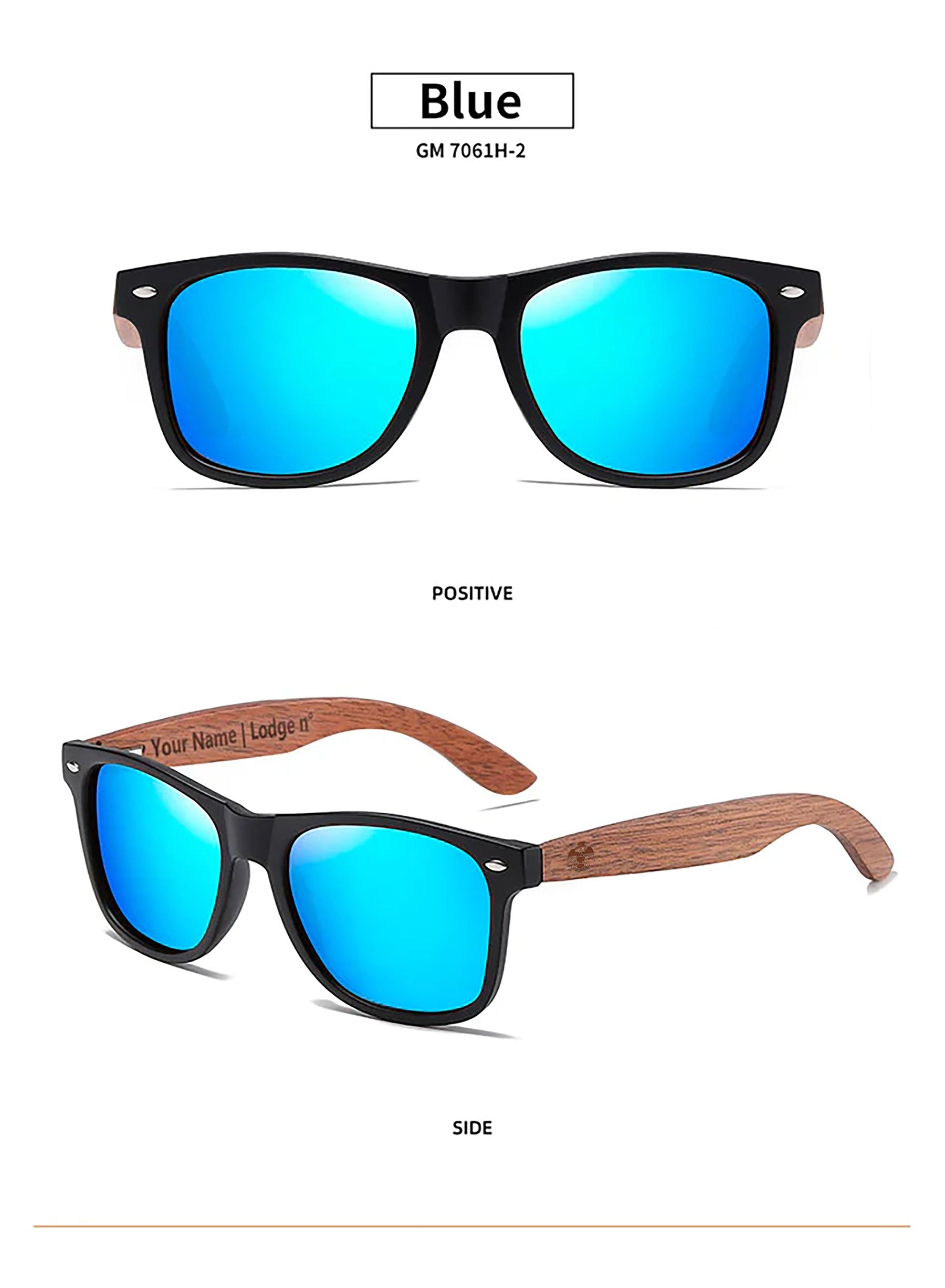 32nd Degree Scottish Rite Sunglasses - UV Protection - Bricks Masons