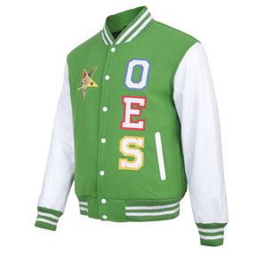 OES Jacket - Light Green & White - Bricks Masons