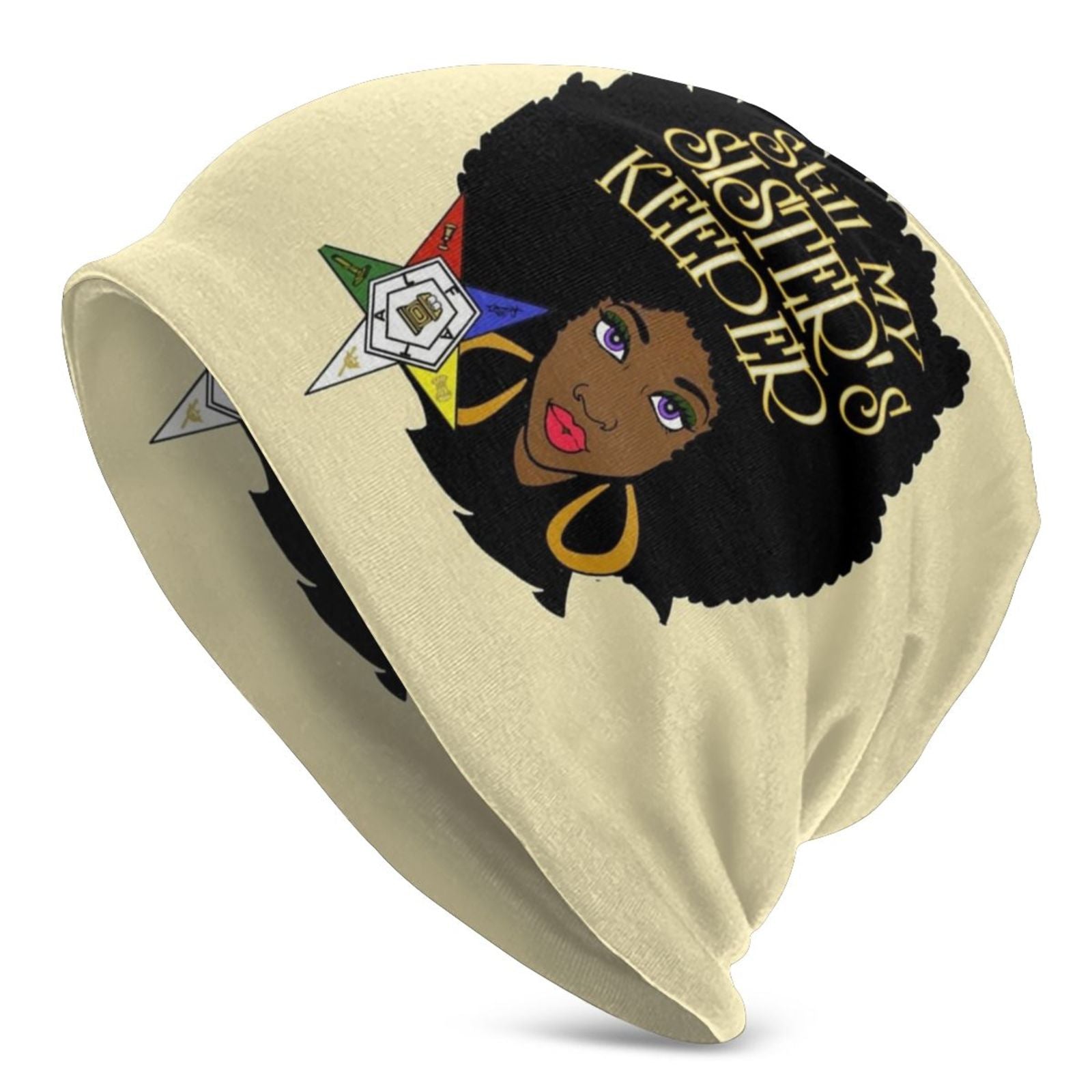 OES Beanie - Still My Sister's Keeper - Bricks Masons