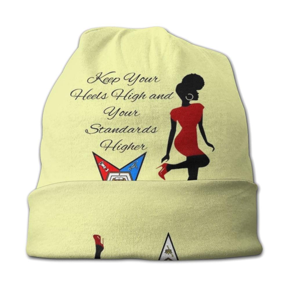 OES Beanie - Keep Your Heels High - Bricks Masons