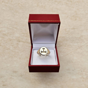 Royal Arch Chapter Ring - 9K Gold - Bricks Masons