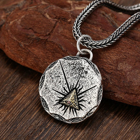 Eye Of Providence Necklace - Stainless Steel - Bricks Masons
