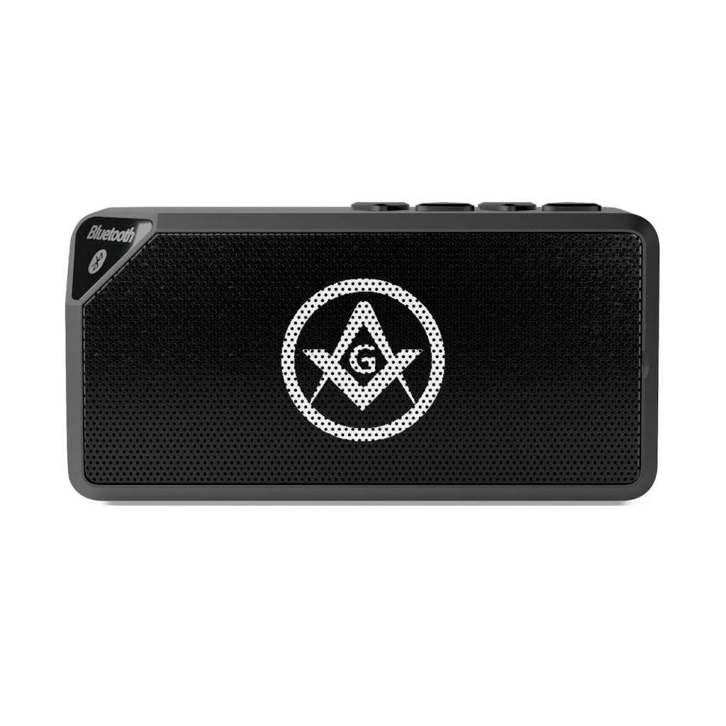 Master Mason Blue Lodge Speaker - Black with Square & Compass G - Bricks Masons