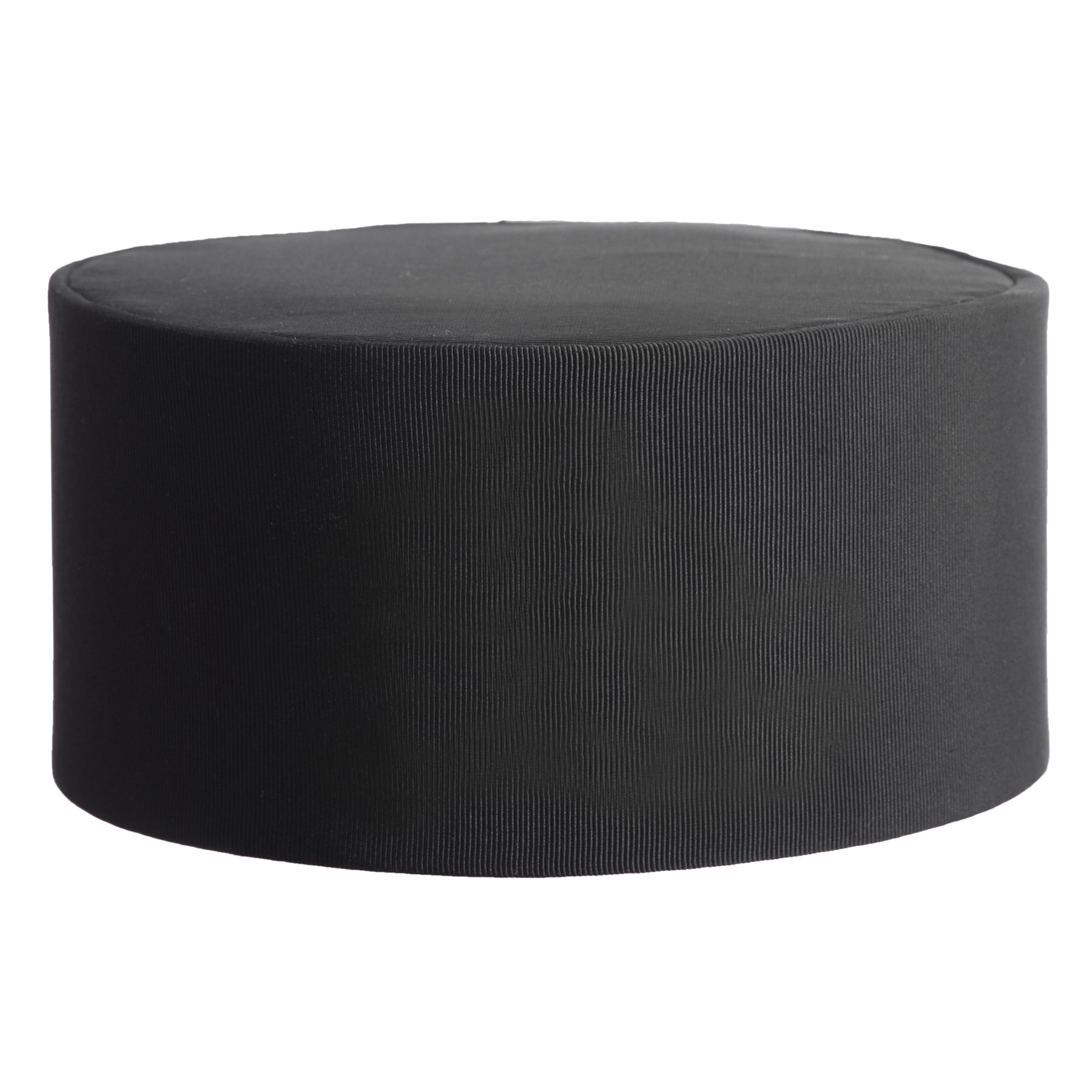 Grand Master Blue Lodge Crown Cap - Black Rayon With Purple Patch - Bricks Masons