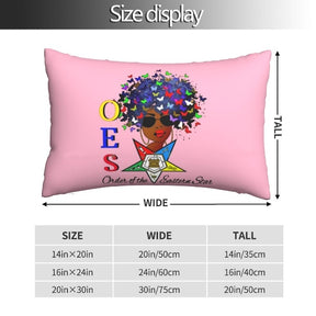 OES Pillowcase - Pink - Bricks Masons