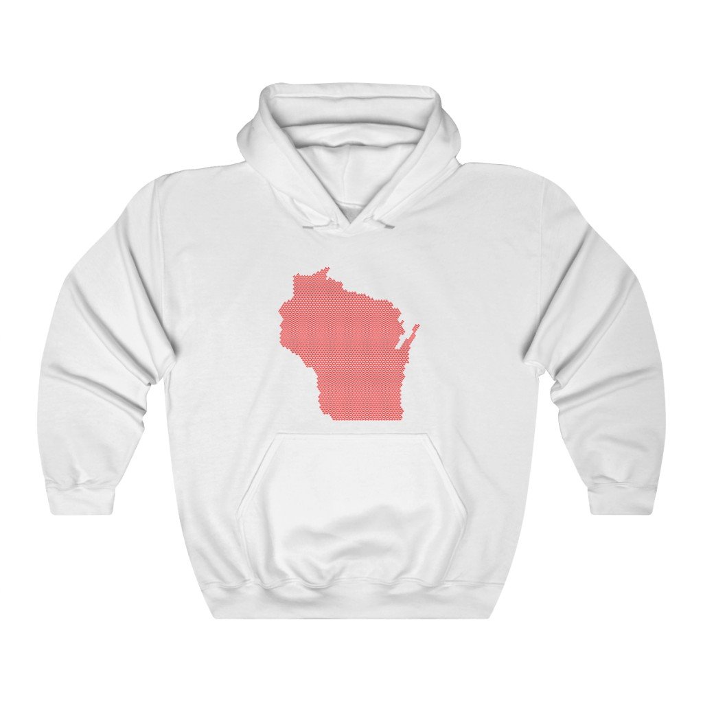 Masonic Hoodie - WISCONSIN State - Bricks Masons