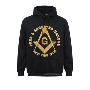 Master Mason Blue Lodge Hoodie - FREE & ACCEPTED MASONS (Multiple Colors) - Bricks Masons