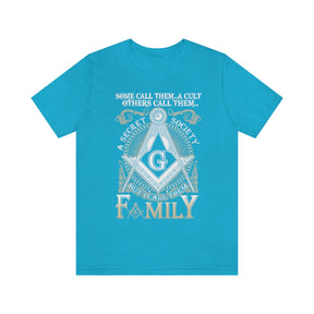 Masonic T-Shirt - I Call Them Family - Bricks Masons