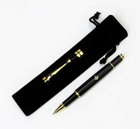 Master Mason Blue Lodge Pen - Black & Gold - Bricks Masons