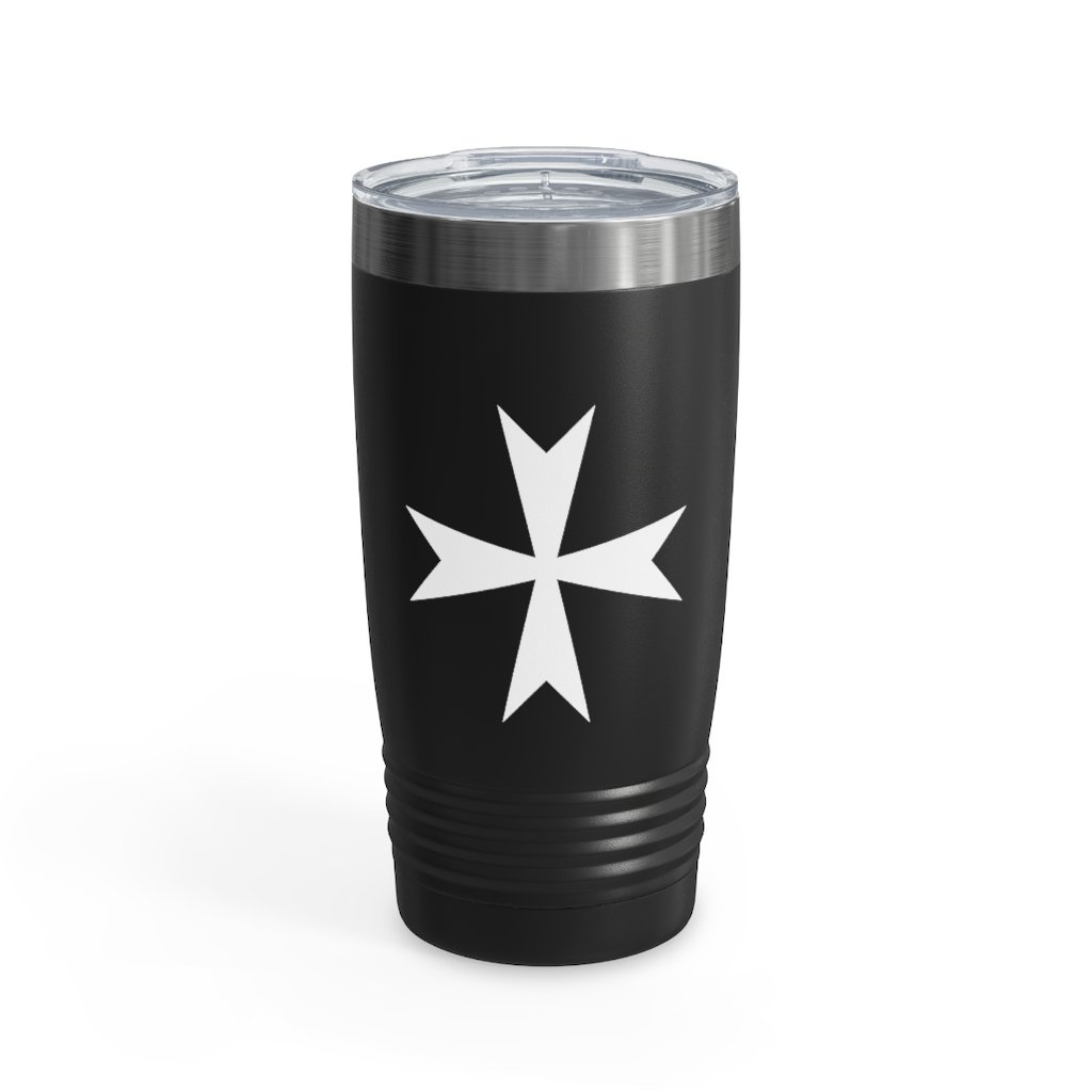 Order Of Malta Commandery Ringneck Tumbler - Various Colors - Bricks Masons