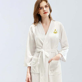 Past Master Blue Lodge Bathrobe - Various Colors - Bricks Masons