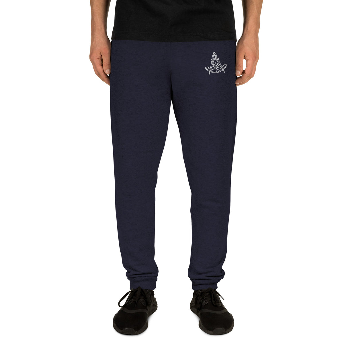 Past Master Blue Lodge California Regulation Jogger - Embroidery - Bricks Masons