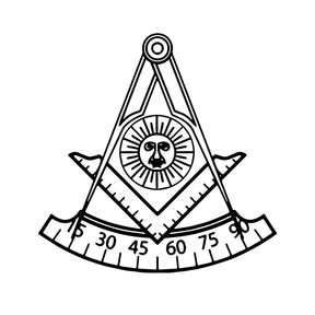 Past Master Blue Lodge California Regulation Wristwatch - Various Wood Colors - Bricks Masons