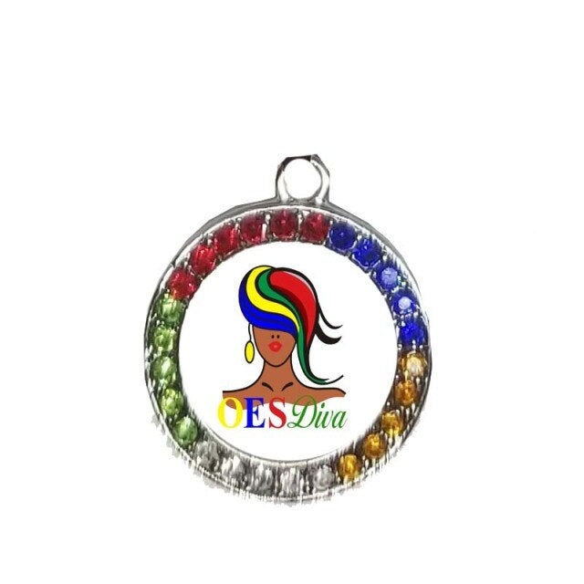 OES Keychain - Diva - Bricks Masons