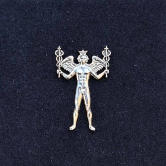 Masonic Lapel Pin - Egyptian Hermes Mercury Thoth - Bricks Masons