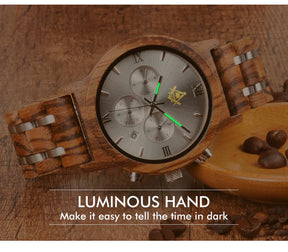 Widows Sons Wristwatch - Various Wood Colors - Bricks Masons